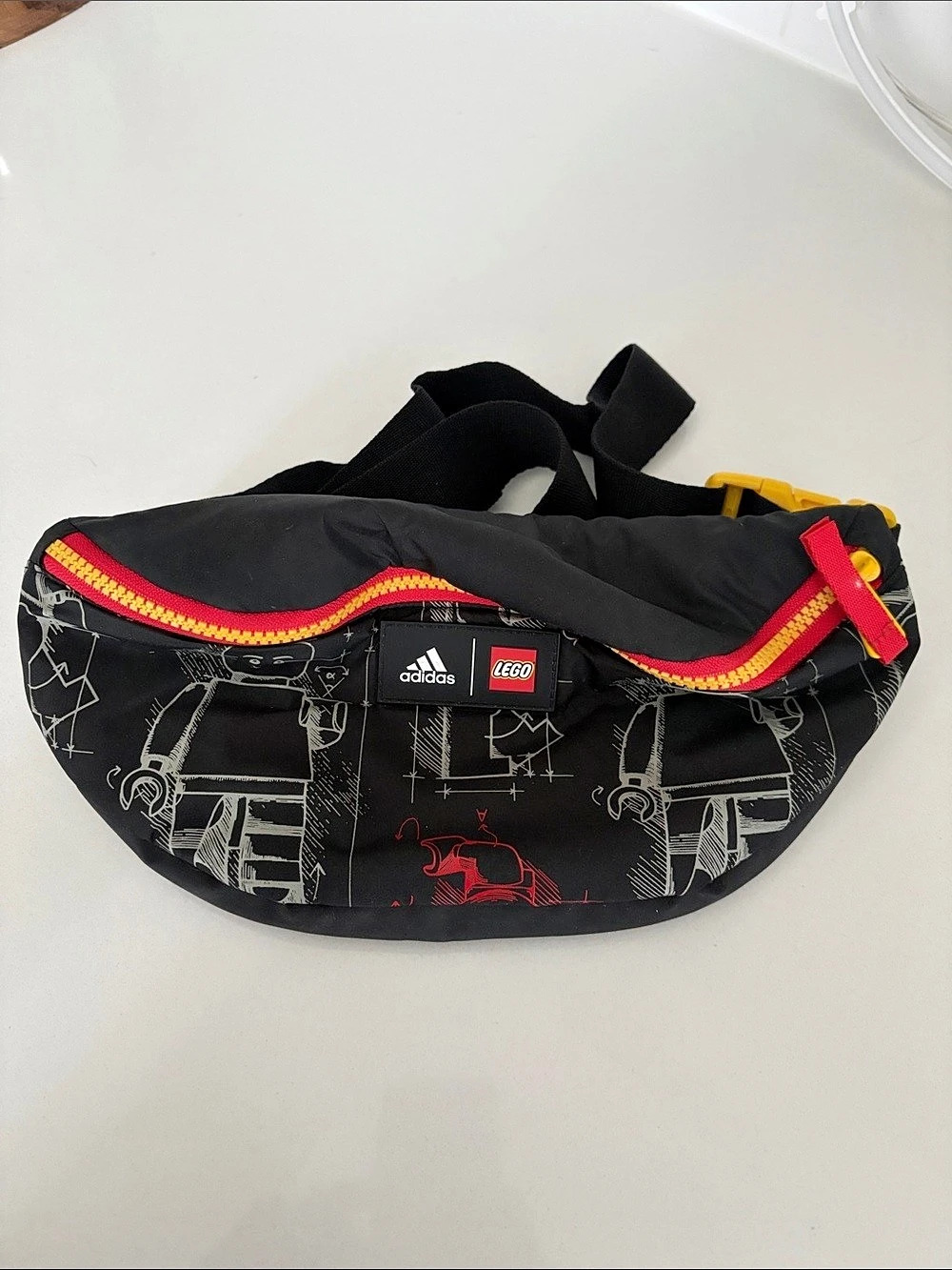 adidas x Classic LEGO Waist Bag Black & Red